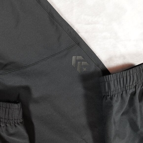 Barry’s Athletic Jogger Pants Mens Small 31” Slim Tapered Performance Black - Picture 2 of 10